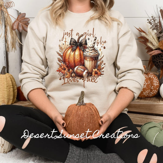 Girl Who Loves Fall Top