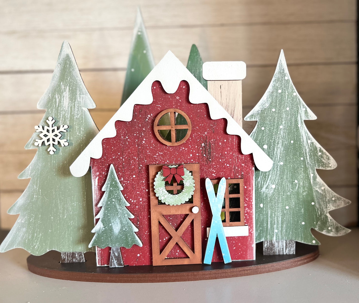 DIY Winter Cabin Mantle Decor Kit- Winter Cabin Collection