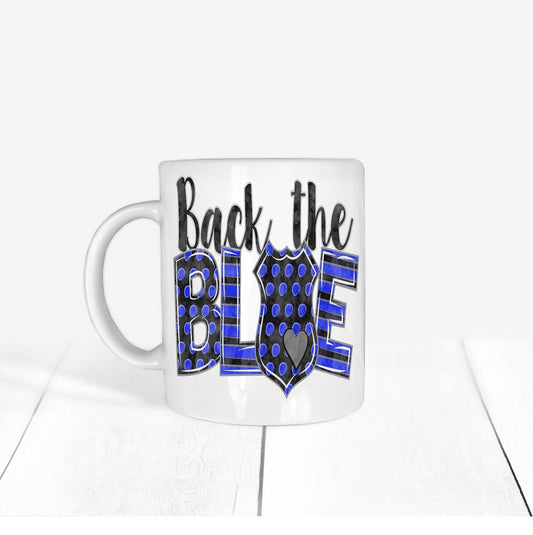 Back the Blue | 11 oz mug