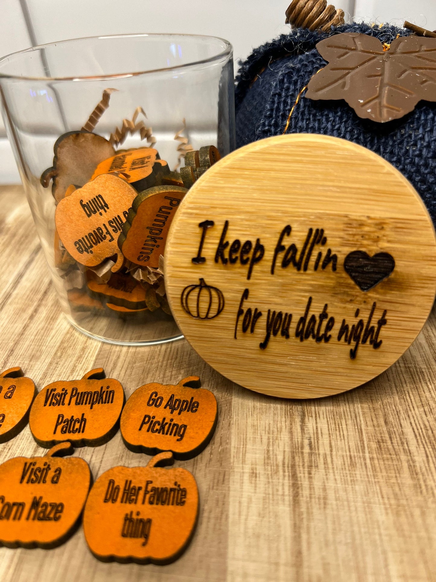 I Keep Fall’in For You Date Night Activity Jar | Couple Activities