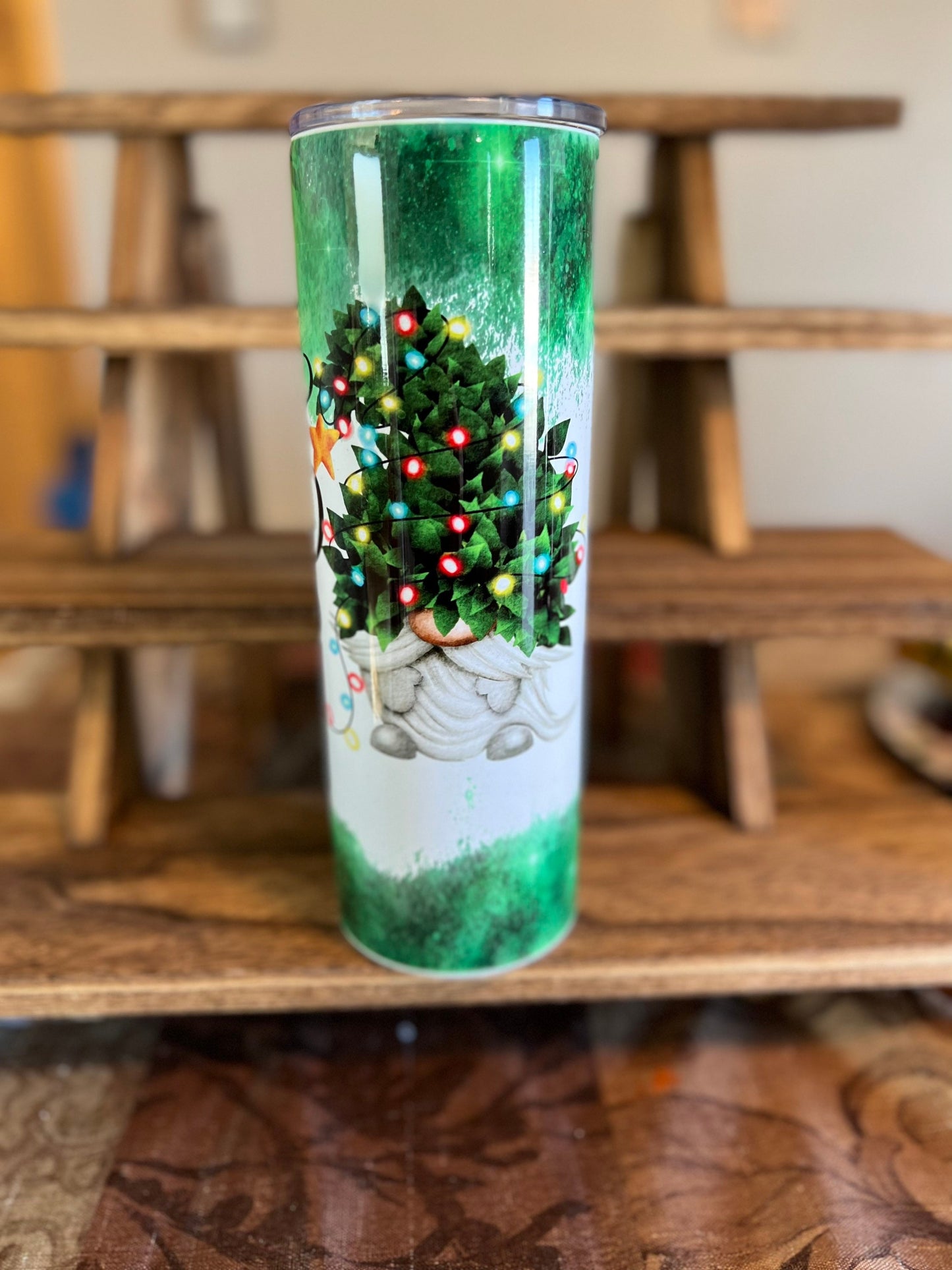 Let’s Get Lit Christmas tumbler | holiday tumbler 20 oz 30 oz skinny tumbler